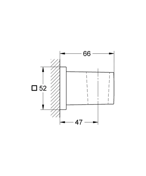 Держатель для душа Grohe Euphoria Cube 27693000 (детальная фотография), в наличии