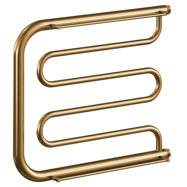 Полотенцесушитель водяной Ника Econ 50x70 см змеевик ПМ 50/70 бронза (детальная фотография)