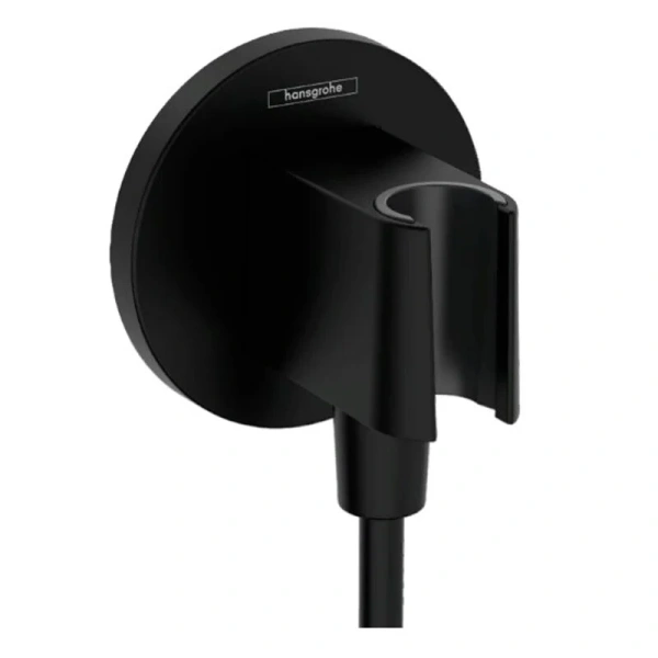 Шланговое подсоединение Hansgrohe FixFit черный матовый 26888670 (детальная фотография)
