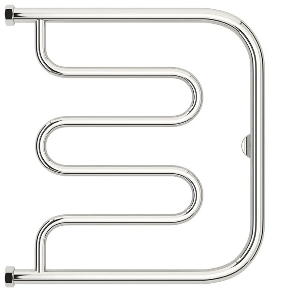 Полотенцесушитель водяной Сунержа Лира+ 50х50 см без покрытия 00-4011-5050 (детальная фотография)