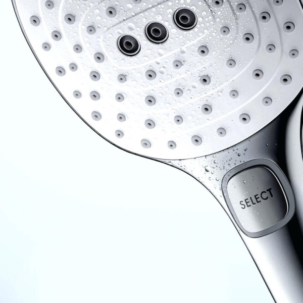Лейка для душа Hansgrohe Raindance Select E белая/хром 26520400 (детальная фотография), хром index_1
