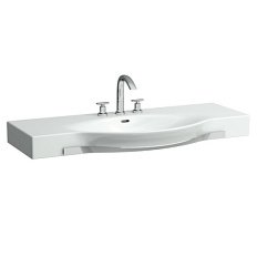 Раковина Laufen Palace 120 см с 3 отверстиями для смесителя