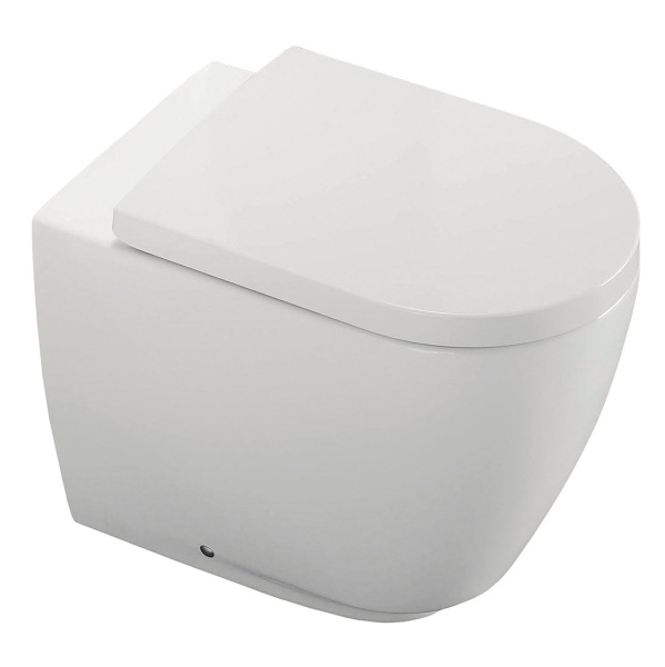 Унитаз напольный Hatria Fusion 35х55 см YXVD01 (детальная фотография)