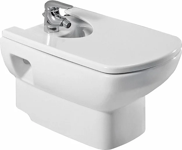 Крышка для биде Roca Dama Senso Compacto белая 806511004 (детальная фотография) index_1