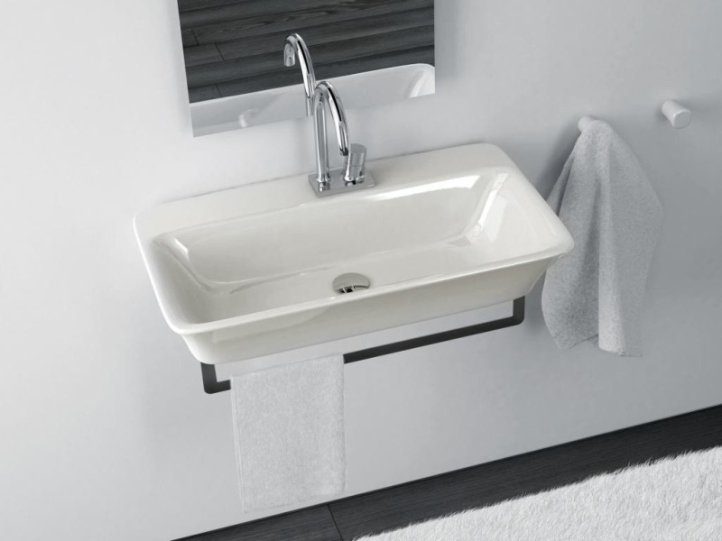 Раковина ArtCeram Cow CWL003 (детальная фотография), современные, hi-tech, декорированные