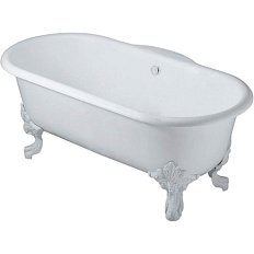 Ванна чугунная Jacob Delafon Cleo 175х80 см отдельностоящая, без антискользящего покрытия