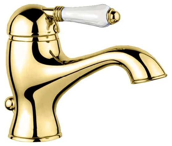 Смеситель для раковины, тусклое золото, Nicolazzi Classica 3402GB75 (детальная фотография)