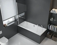 Ванна акриловая Excellent Pryzmat 200 х 90 см, цвет белый, WAEX.PRY20WH