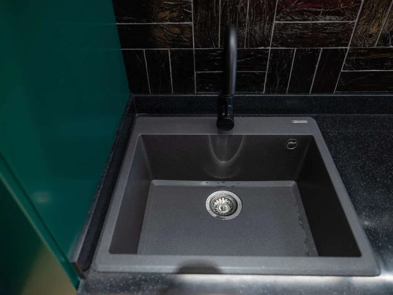 Мойка для кухни Omoikiri Tedori 57 GR 57 см leningrad grey 4993566 (детальная фотография), врезные