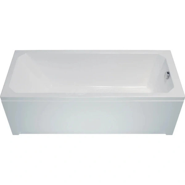 Акриловая ванна Diwo Элиста 170x70 пристенная с каркасом российская белая Щ0000055167/Щ0000048581 (детальная фотография), 170 см