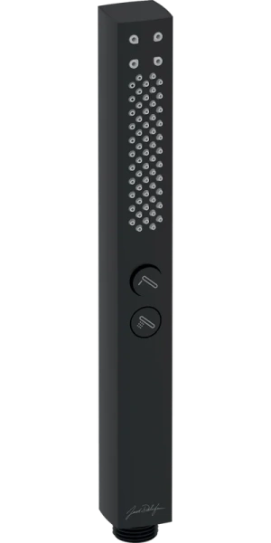 Лейка для душа Jacob Delafon Shift+ черная E21336-BL (детальная фотография)