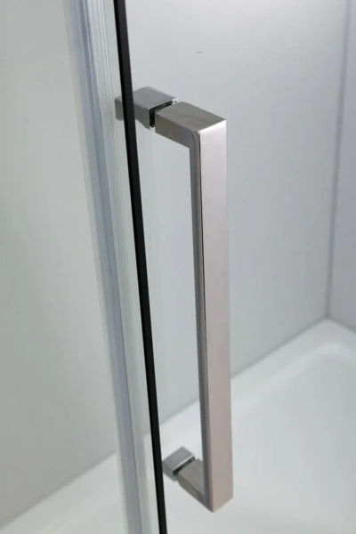 Душевой уголок Black&White Stellar Wind 120x80 см профиль хром, стекло прозрачное 5088012 (детальная фотография), современные, hi-tech