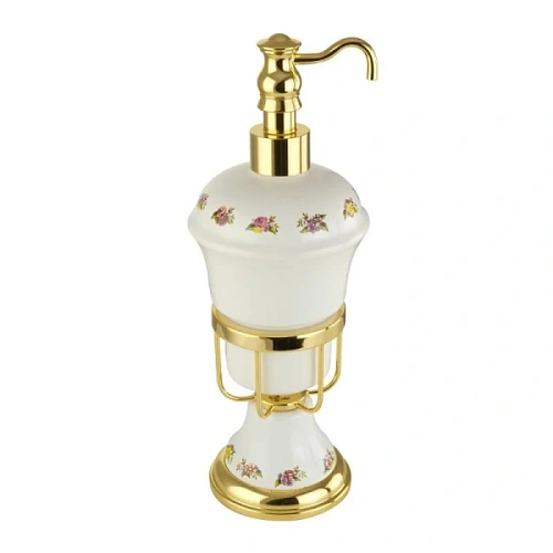 Дозатор для мыла Migliore Provance золото - фото 3