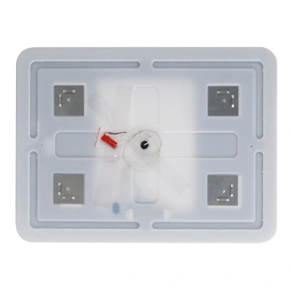 Зеркало с подсветкой Cezares Stylus 110 см прямоугольное CZR-SPC-STYLUS-1100-700-TCH-WARM (детальная фотография), полотно