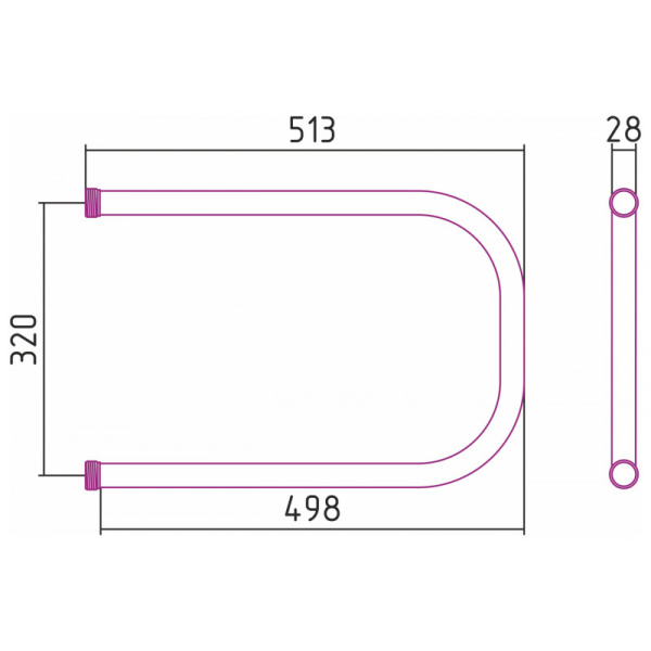 Схема (детальная фотография), п образные