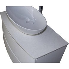 Столешница из искусственного камня, цвет Blanco maple (Белый), La Tezza Cosmo 65