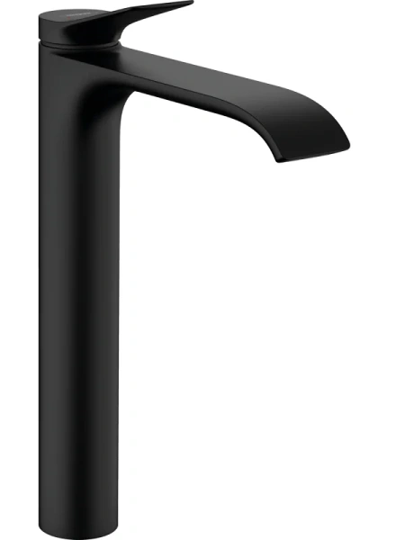 Смеситель для раковины Hansgrohe Vivenis черный матовый 75040670 (детальная фотография)