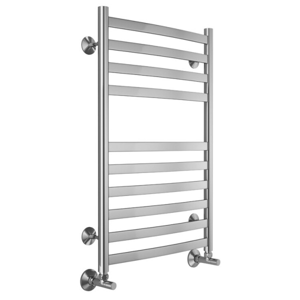 Полотенцесушитель водяной Terminus Авиэль П10 500х800 нержавеющая сталь 4670078529015 (детальная фотография), современные, hi-tech