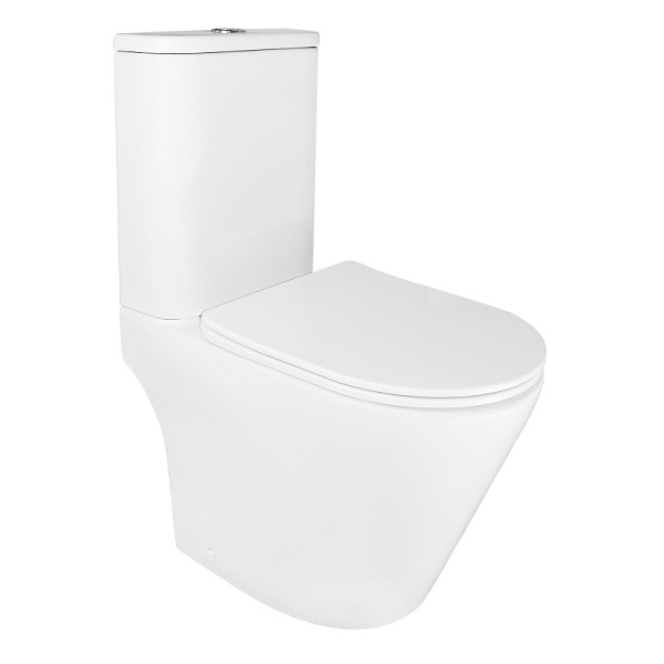 Унитаз компакт Azario Berton с сиденьем микролифт AZ-6093 (детальная фотография)