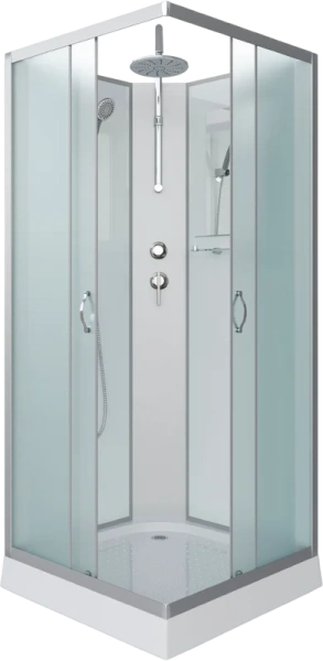 Душевая кабина Niagara Classic 90х90 см стекло матовое 11011423BKT (детальная фотография)