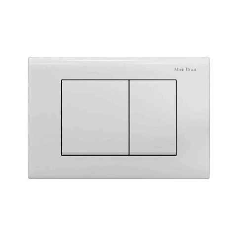 Клавиша смыва Allen Brau Liberty белая - фото 1