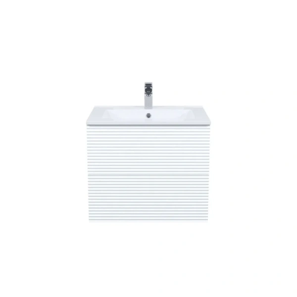 Тумба с раковиной подвесная IDDIS Bild 60 см белая BIL60W0i95K (детальная фотография)