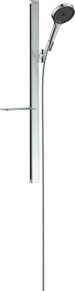 Душевой гарнитур Hansgrohe Rainfinity 130 3jet хром 27671000 (детальная фотография)