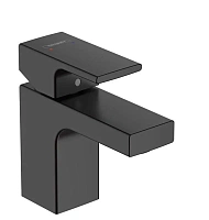 Смеситель для раковины Hansgrohe Vernis Shape матовый черный
