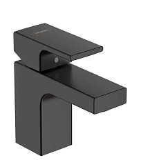 Смеситель для раковины Hansgrohe Vernis Shape матовый черный