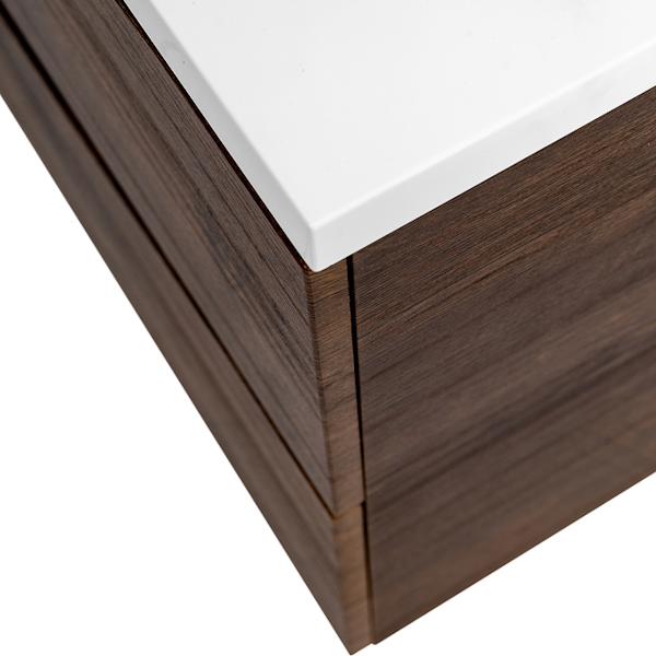 Тумба под раковину подвесная BelBagno Marino 120 см rovere moro MARINO-1200-2C-SO-RW-P (детальная фотография), недорогo, комплект (набор)