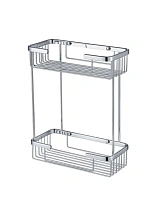 Полка двойная Timo Nelson хром 150083/00