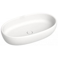 Раковина Salini Luce 70 см белый матовый