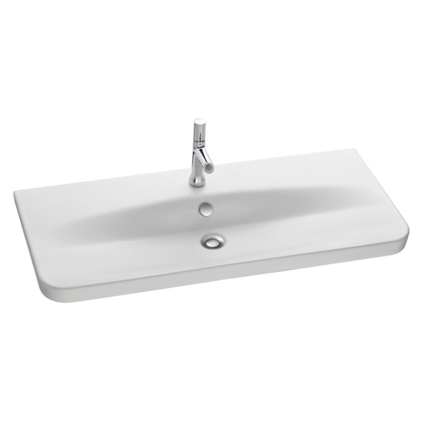 Раковина Jacob Delafon Replay 100 см подвесная E4487-00 (детальная фотография)