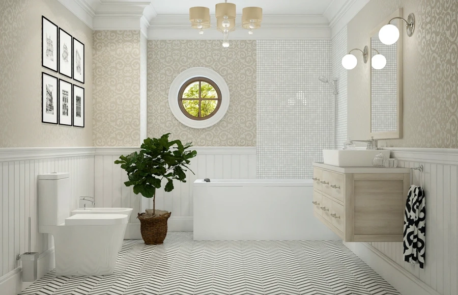 Унитаз компакт Lavinia Boho Biore с сиденьем микролифт 33040010 (детальная фотография), с нижним подводом воды