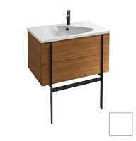 Тумба под раковину подвесная Jacob Delafon Nouvelle Vague 100 см белая глянцевая