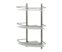 Полочка для ванной WasserKRAFT никель