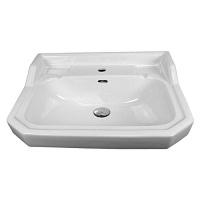 Раковина, цвет белый, одно отверстие под смеситель, Azzurra Guinone