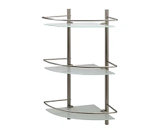 Полочка для ванной WasserKRAFT никель