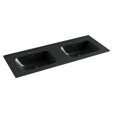 Раковина Sancos Element 121 см черная матовая