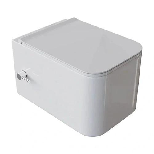 Унитаз подвесной Boheme Mane белый глянцевый - фото 1