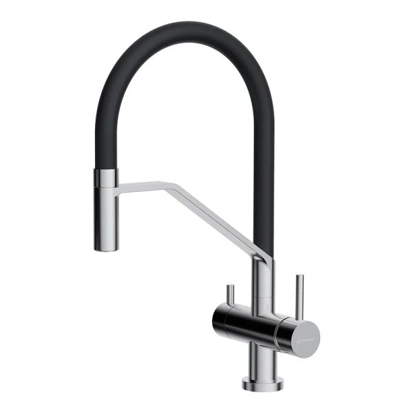 Смеситель для питьевой воды Omoikiri Akeno bn нержавеющая сталь 4994544 (детальная фотография)