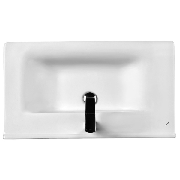 Раковина Santek Миранда 80 см белая 1WH302251 (детальная фотография), встраиваемые (в столешницу)