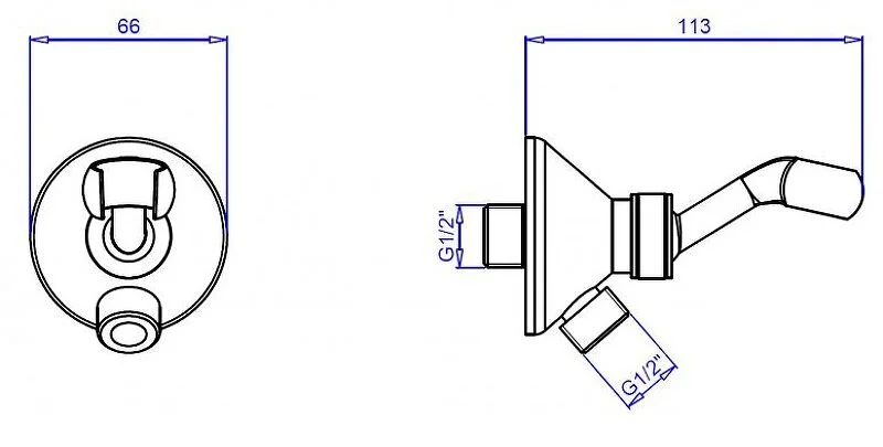 Штуцер Cezares CZR бронза CZR-U-AI-C-02 (детальная фотография), по запросу