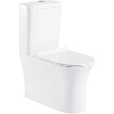 Унитаз компакт Belbagno Ancona BB1224CPR-P безободковый