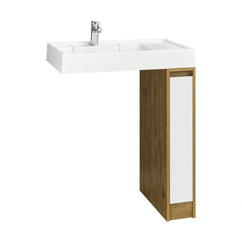 Фасад для тумбы Акватон Лондри 20 см белый - фото 4