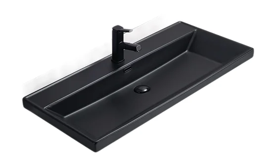 Раковина GID Integrado Bm5510s 101 см черная 72204 (детальная фотография)