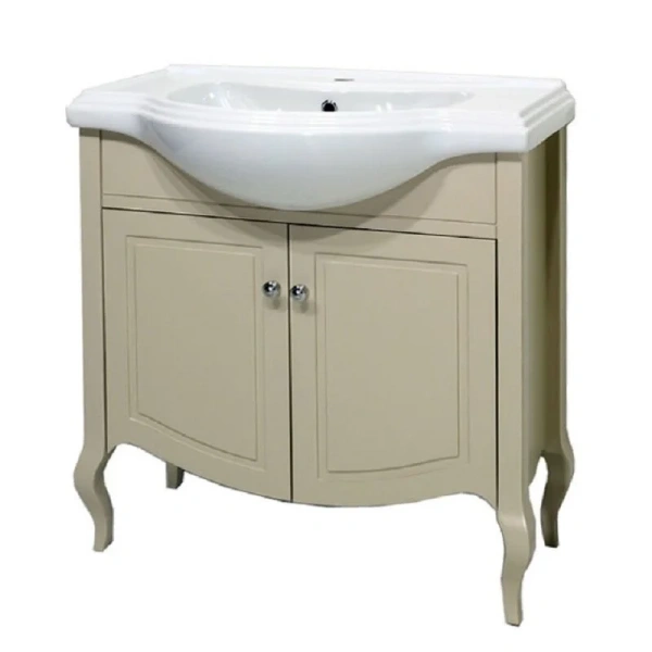 Тумба под раковину напольная Caprigo Verona 80 см оливин 33518-TP813 (детальная фотография)