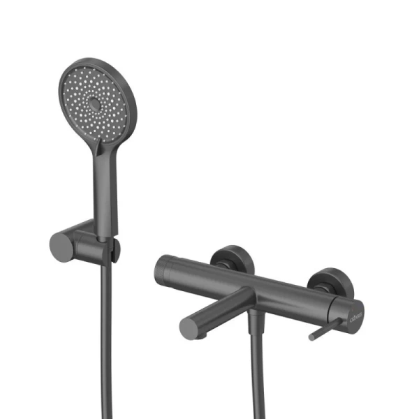 Смеситель для ванны Cezares Relax черный матовый RELAX-VD-NOP (детальная фотография)