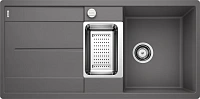 Мойка для кухни, цвет темная скала, Blanco Metra 6 S-F