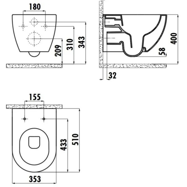 Схема (детальная фотография), подвесные, встраиваемые